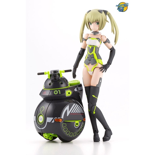 [Phiếu đặt trước] [Kotobukiya] Mô hình lắp ráp Frame Arms Girl INNOCENTIA [Racer] &amp; NOSERU [Racing Spec Ver.]