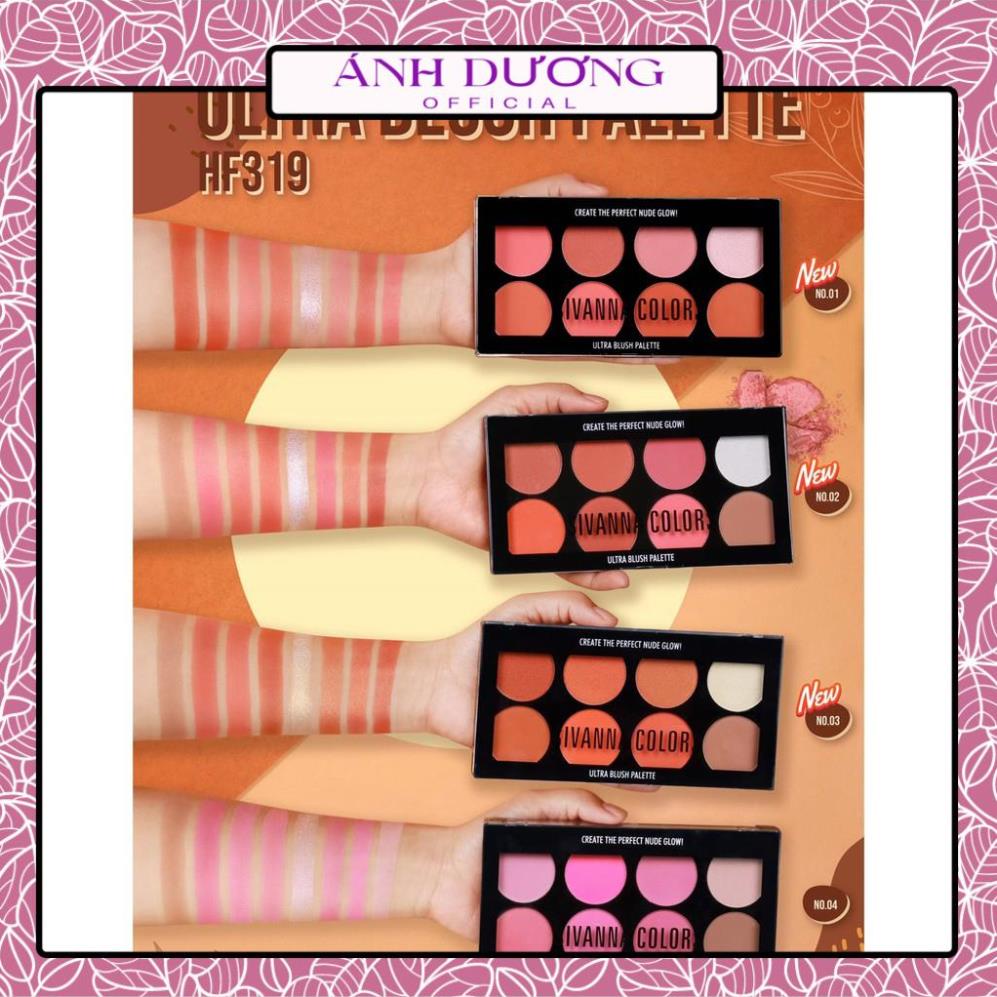Phấn má hồng tông cam hồng, tạo khối và bắt sáng Sivanna,Sivanna Colors HF319 [Auth Thái] - anhduong.official.vn