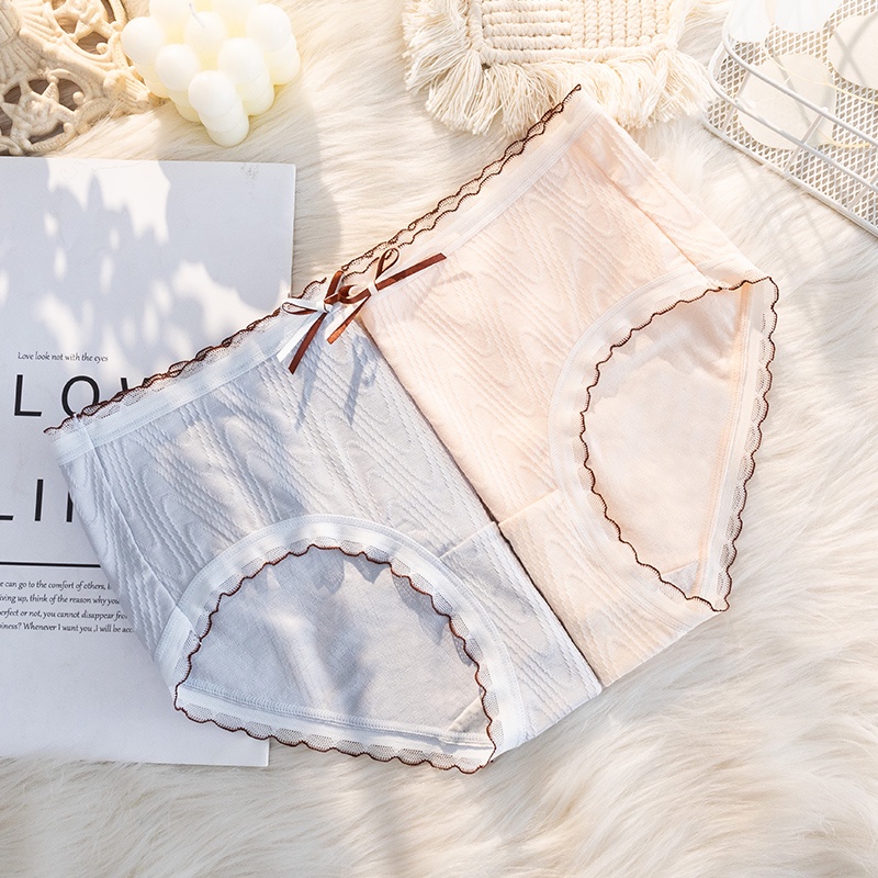 Set 4 Quần Lót Ren Lọt Khe Quyến Rũ Cho Nữ MM2418