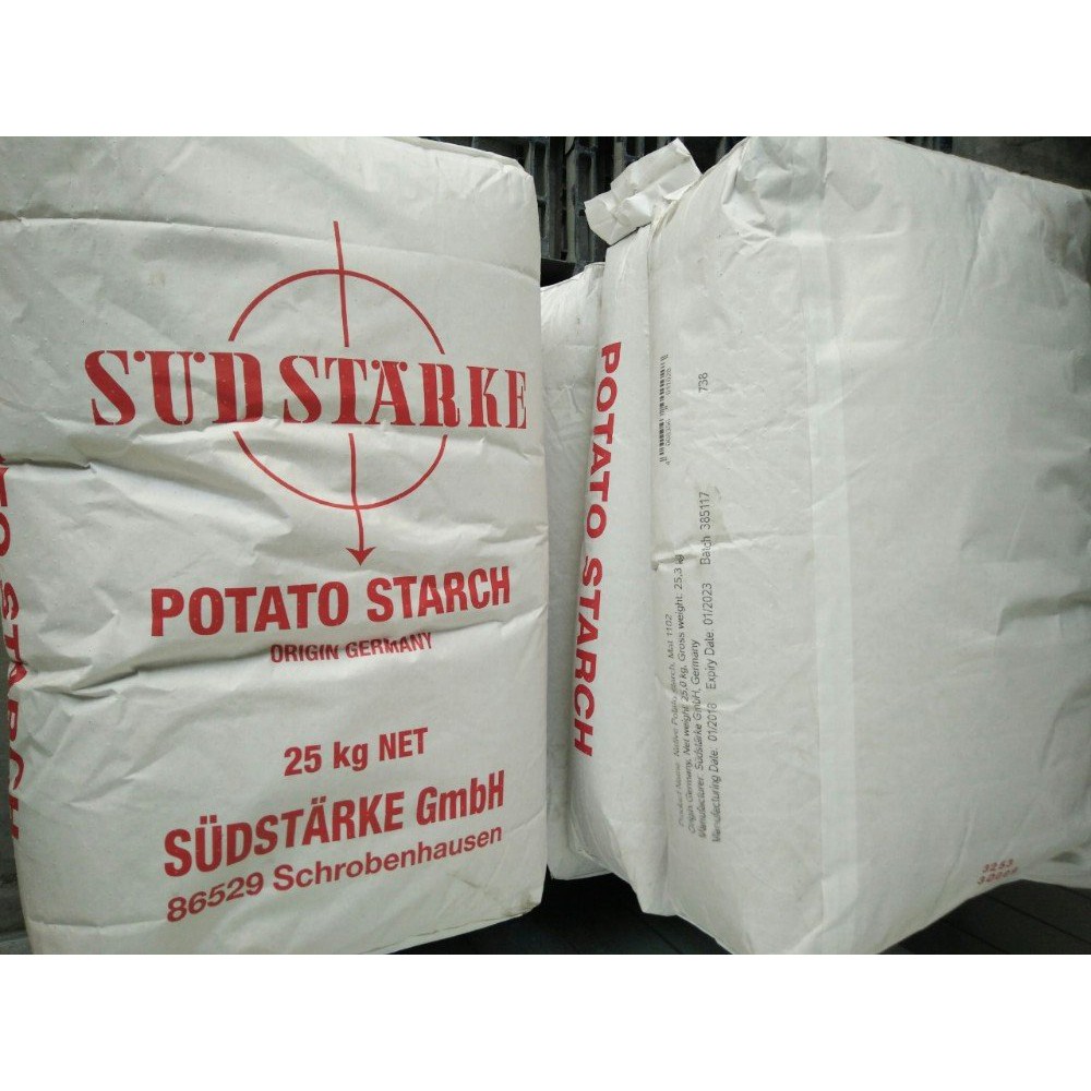 1kg tinh bột khoai tây nhập khẩu Đức - Potato Starch (nấu ăn, làm bánh, đắp mặt làm đẹp)