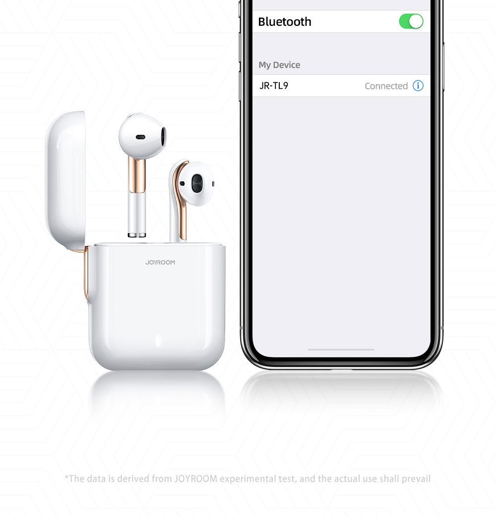 Joyroom TL9 TWS Tai nghe Bluetooth không dây Điều khiển cảm ứng thông minh Tai nghe TWS không dây Với âm thanh trầm nổi