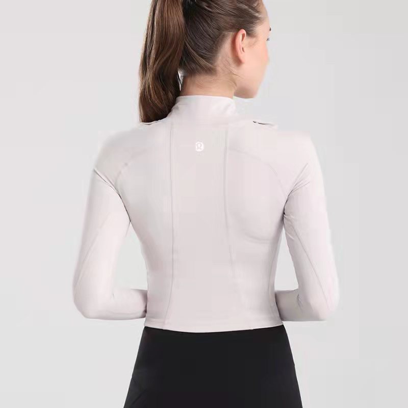 Lululemon Áo thể thao tay dài 4 màu sắc tuỳ chọn thoáng khí cho nữ 9034