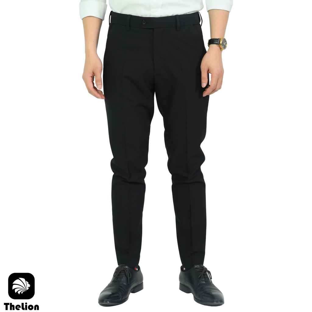 Quần âu nam - quần tây nam cao cấp tăng cạp chun vải dày dặn chống nhăn co giãn thoải mái chuẩn form slimfit | TheLion