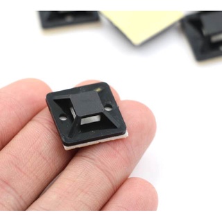 Đế dán cố định dây cáp (bằng dây rút)