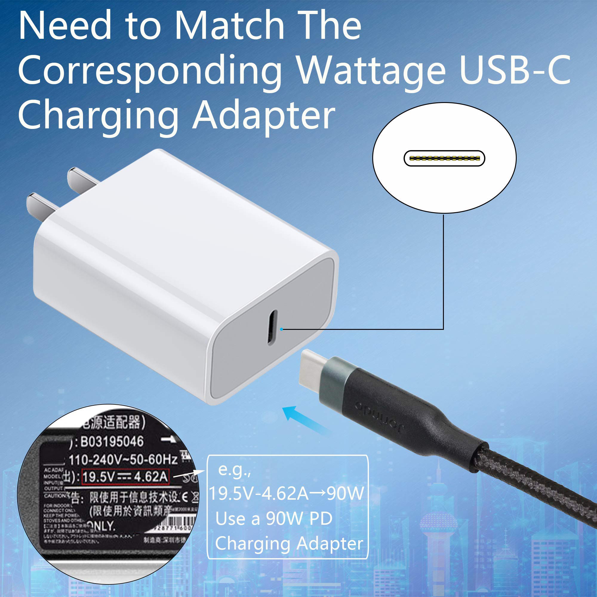 Cáp Chuyển Đổi Usb-C Sang Dchonor Hoioto Ads-25Fsg-19 19025gpcn 19v 1.31a