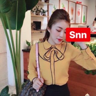 SƠ MI  PHỐI NƠ TAY DÀI