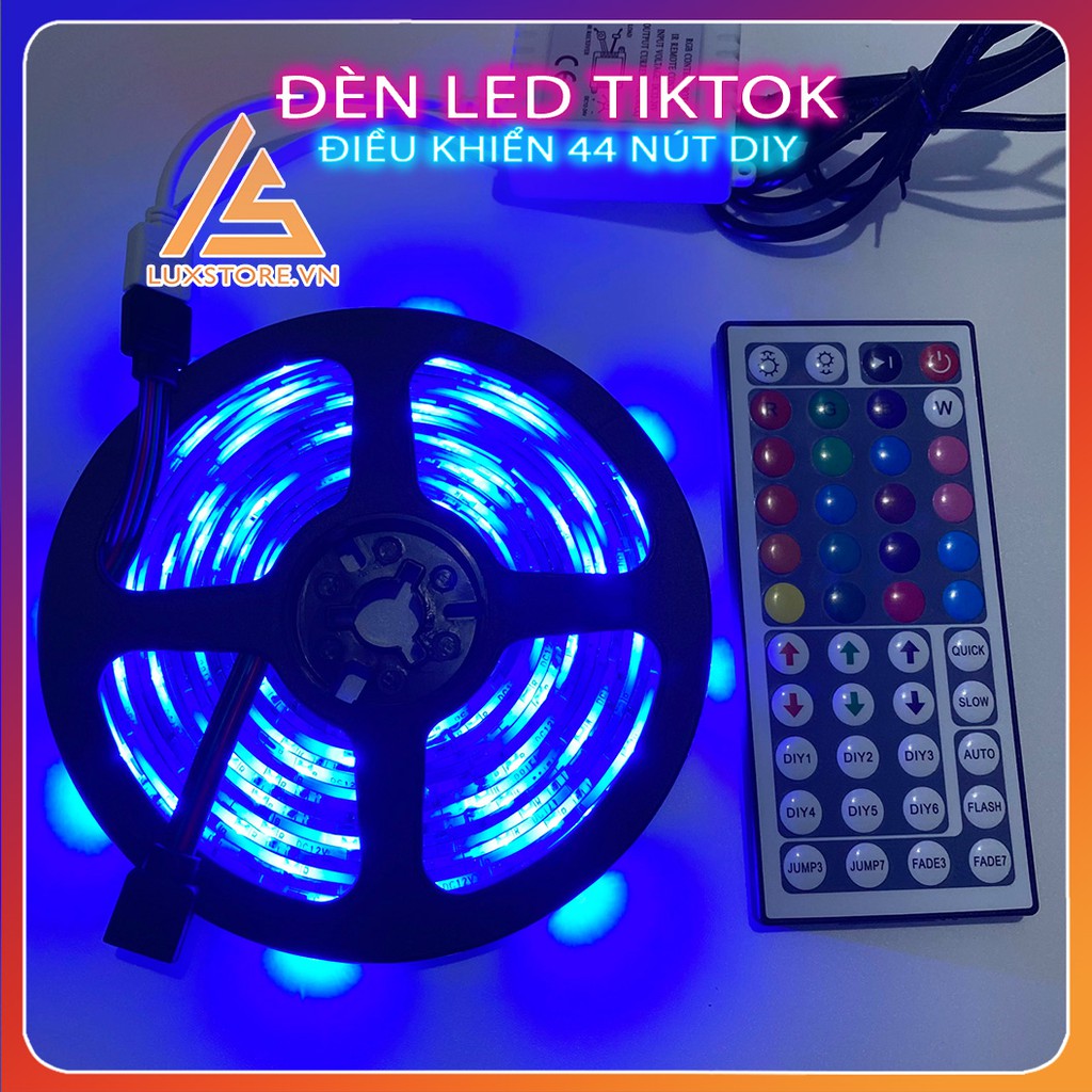 ĐÈN LED TIKTOK CUỘN 5M RGB TRANG TRÍ DECOR | BigBuy360 - bigbuy360.vn