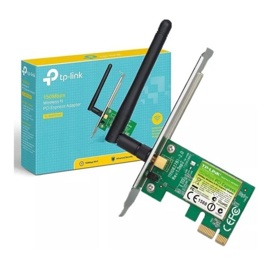 TP-Link N 150Mbps Card mạng PCI Express Wi-Fi - TL-WN781ND - Hàng Chính Hãng