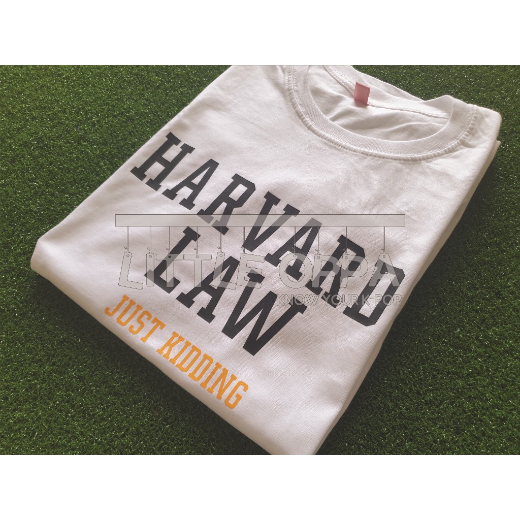 Áo Thun In Hình Thần Tượng Dahye Harvard Law Just Kidding 30s Thời Trang