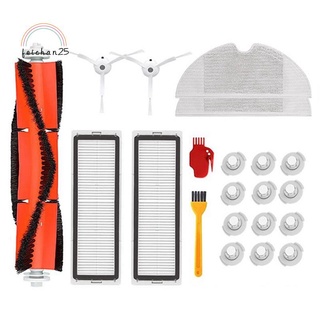 For xiaomi roborock s5 max s6 s50 s51 s55 vacuum cleaner accessories hepa filter side main brush mop cloths
