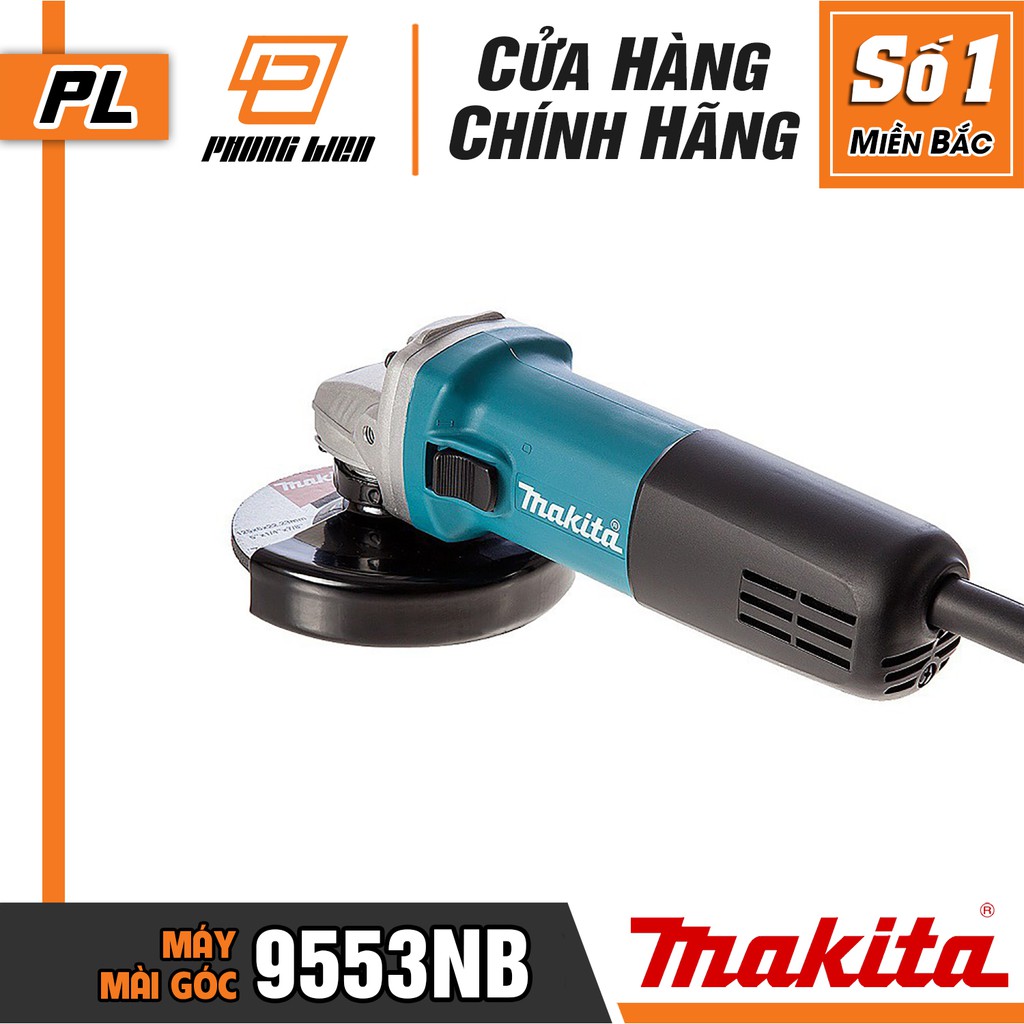 Máy Mài Góc Makita 9553NB (100MM-710W) - Hàng Chính Hãng