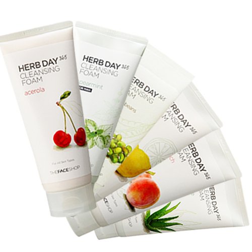 [𝗕𝗜𝗚𝗦𝗔𝗟𝗘] Sữa Rửa Mặt The Face Shop Herb Day 365 Cleansing Foam  có thể Inbox chọn mùi | BigBuy360 - bigbuy360.vn