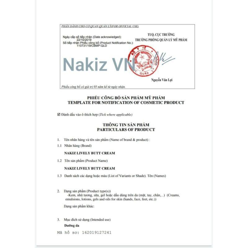 2 TUÝP NAKIZ LIVELY BUTT 〡 Kem thoa thâm Mông, Bẹn, Nách, Lưng, Nhũ hoa, Đầu gối, Cùi chỏ.... Thái Lan | BigBuy360 - bigbuy360.vn