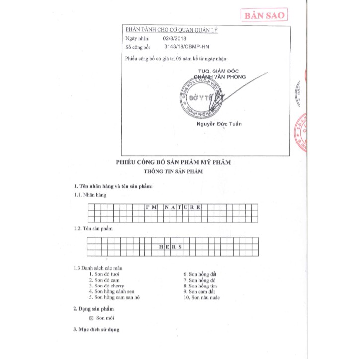 Son dưỡng môi Hers Lip Balm 3,5g | BigBuy360 - bigbuy360.vn