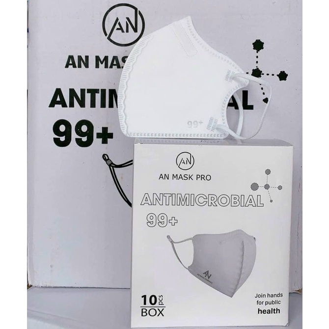 Hộp 10 khẩu trang N99 (AN MASK PRO)/99+