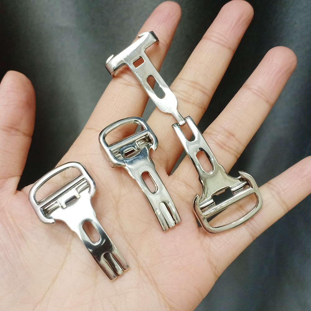 Khóa Bướm Đồng Hồ gập Cartier nhỏ gọn Thép không gỉ 316 Khóa Cartier 3111KP siêu bền
