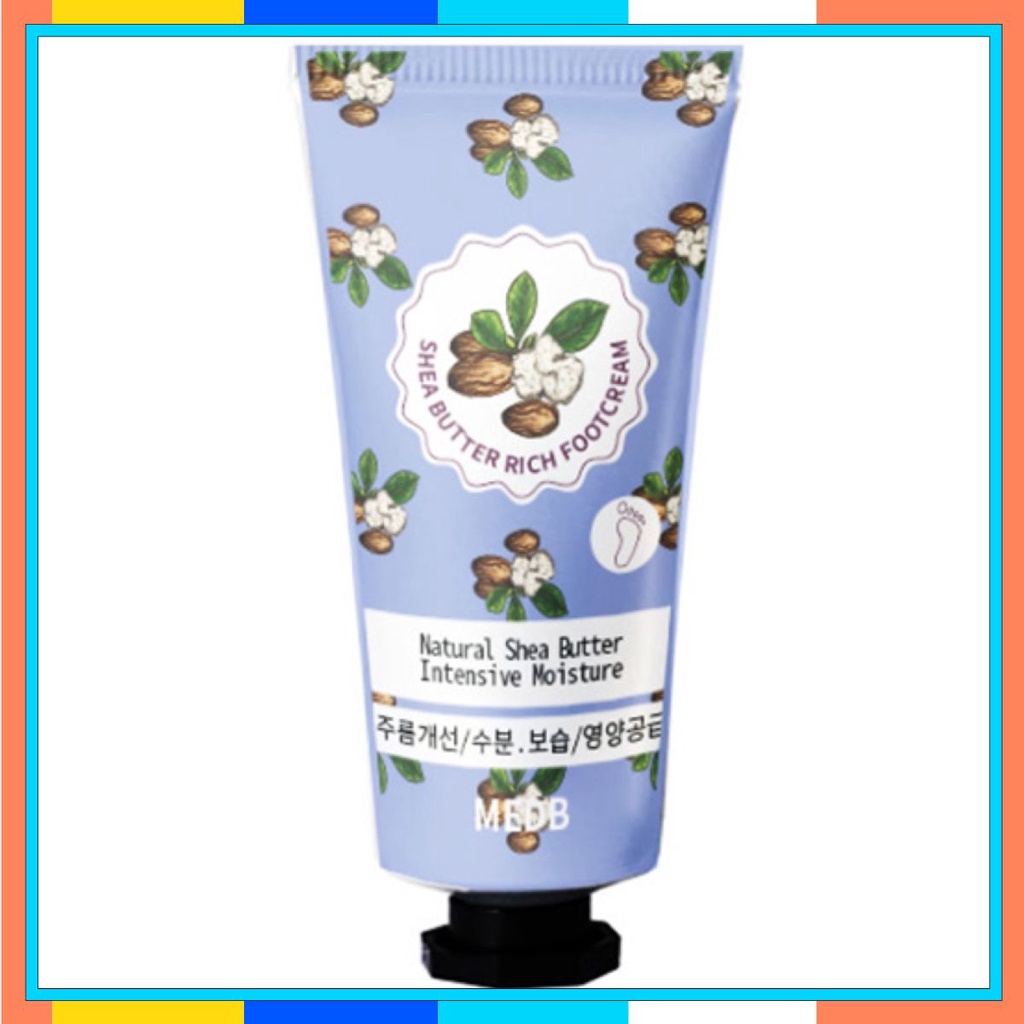 {Nhập Khẩu Chính Hãng} Kem Dưỡng Da Chân MEDB Shea Butter Rich Foot Cream