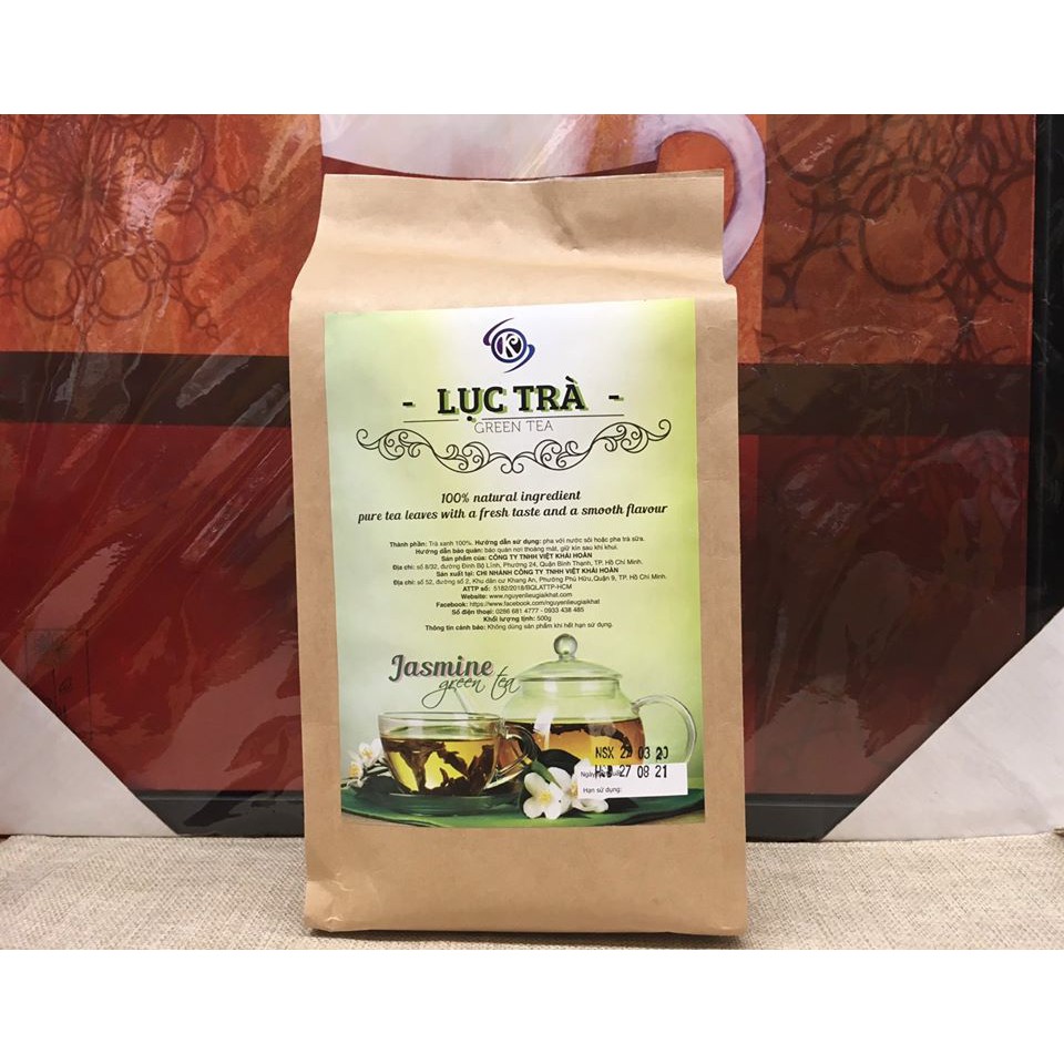 Lục Trà Lá 500gram Khải Hoàn