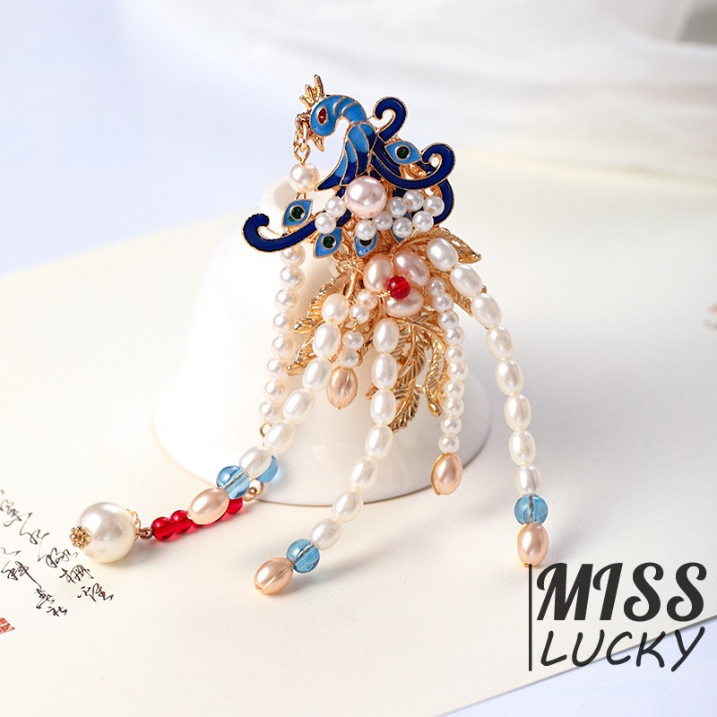 Kẹp Tóc Nữ Kiểu Dáng Retro Phong Cách Trung Hoa