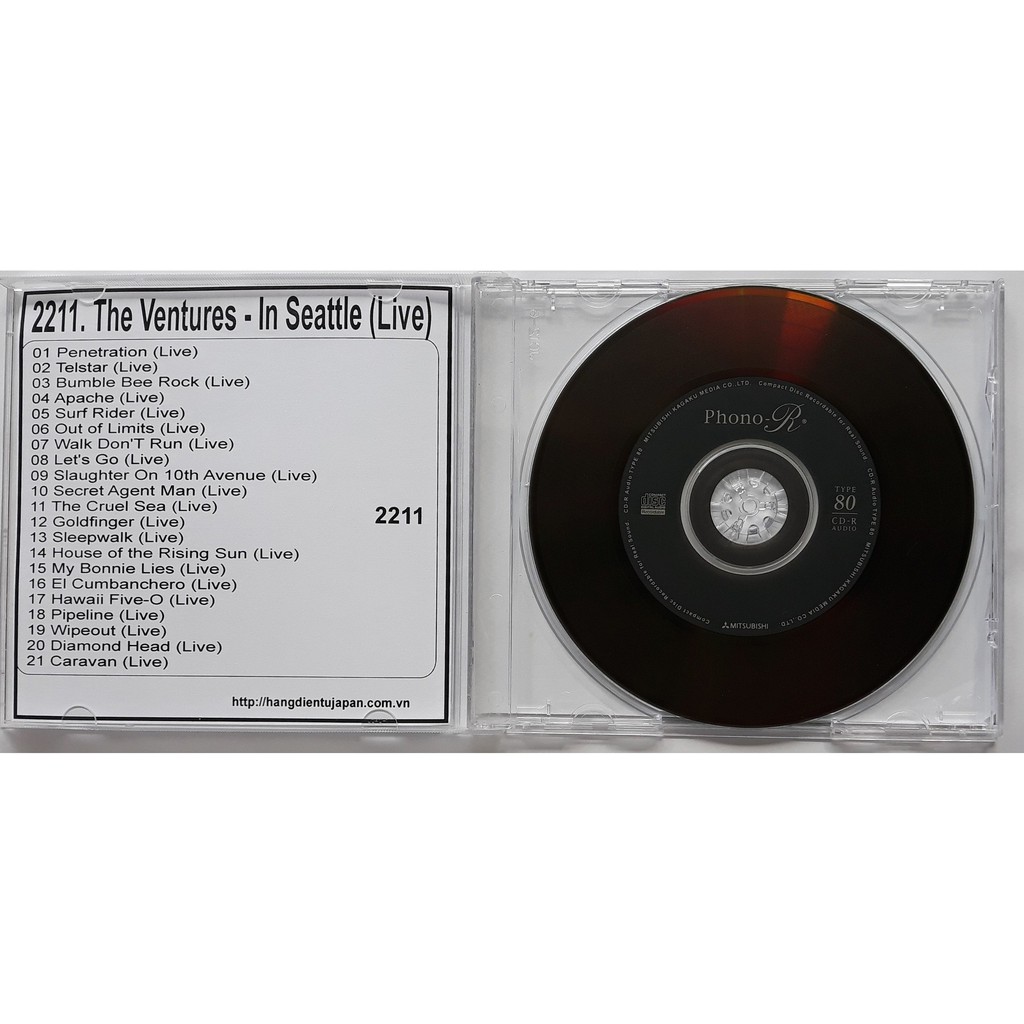 Bộ 8 CD nhóm nhạc The Ventures