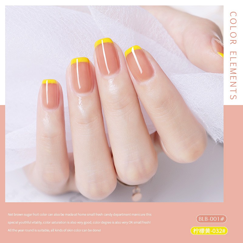 Sơn thạch sơn gel thạch sơn móng tay sơn gel AS dùng máy hơ gel tone màu thạch nâu siêu hot NAIL SUZY mã BLB 15ml