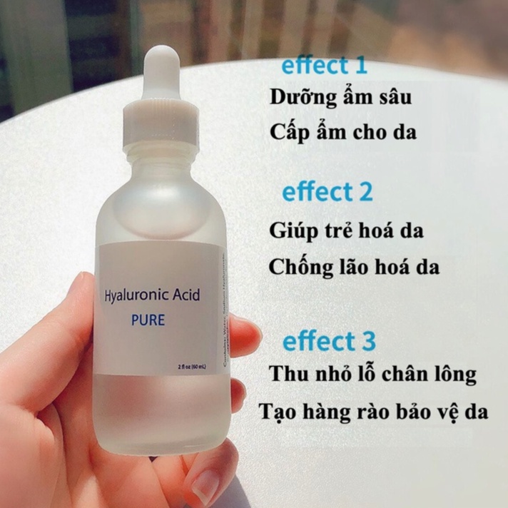 [60ml] Timeless Hyaluronic Acid Pure Serum Cấp Nước Tạo Ẩm Cho Da