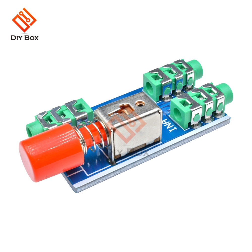 Audio Switching Board 3.5mm A / B Audio Input Block Optional Select Output Type Module One Audio Input to two Audio Output | BigBuy360 - bigbuy360.vn