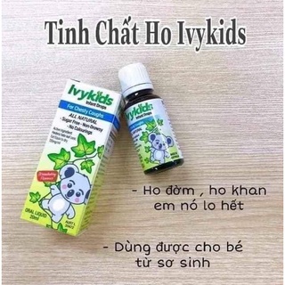 Tinh chất ho Ivykids Úc 20ml