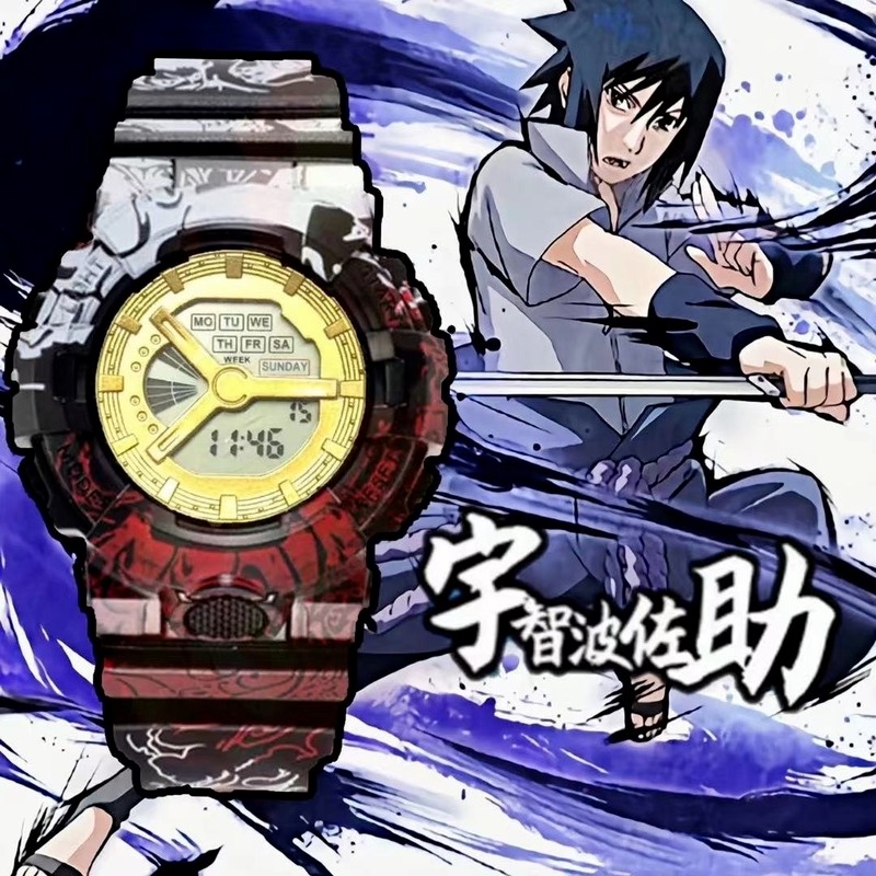 1 Đồng Hồ Điện Tử Naruto Sasuke Sakura Itachi cos Quà Tặng Sáng Tạo Cho Học Sinh Nam Và Nữ