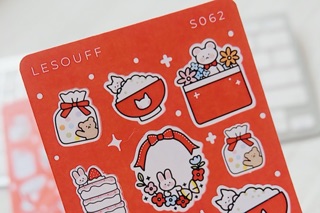 S062 - STICKER TRANG TRÍ SỔ TAY, BULLET JOURNAL, PLANNER