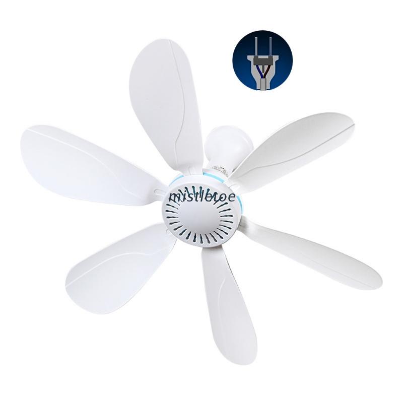Quạt trần mini 16.7inch AC 220V 10W kèm công tắc OFF 120cm
