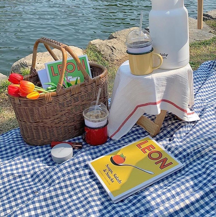 Khăn trải bàn / thảm dã ngoại thương hiệu chất liệu bằng vải bông | BigBuy360 - bigbuy360.vn