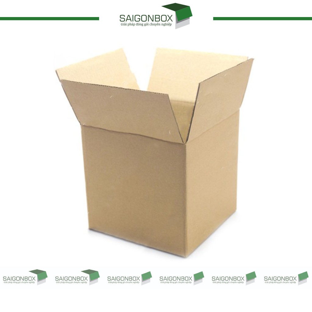 Combo 100 thùng hộp carton size 8x8x8 cm để đóng gói hàng hóa