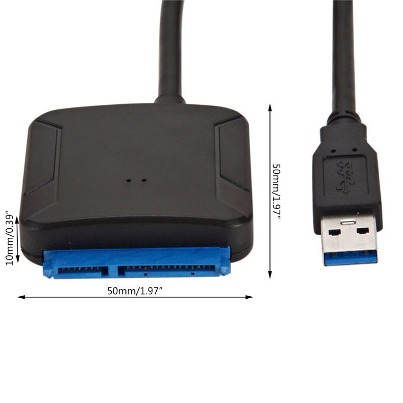 Cáp chuyển đổi từ ổ cứng SATA sang USB HDD SSD