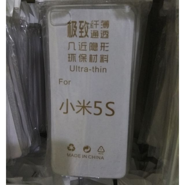 Bộ 3 ốp dẻo trong suốt Xiaomi 5s