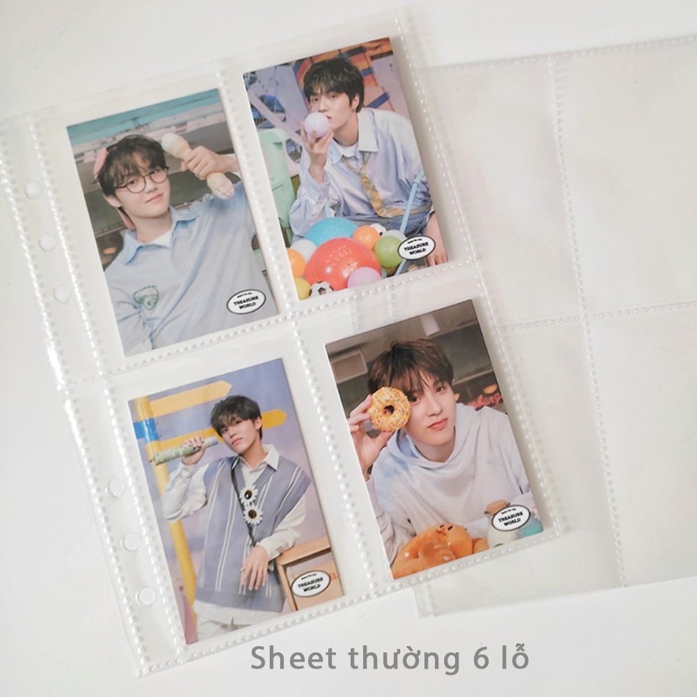 Set 10 Sheet A5 đựng card nhiều phân loại