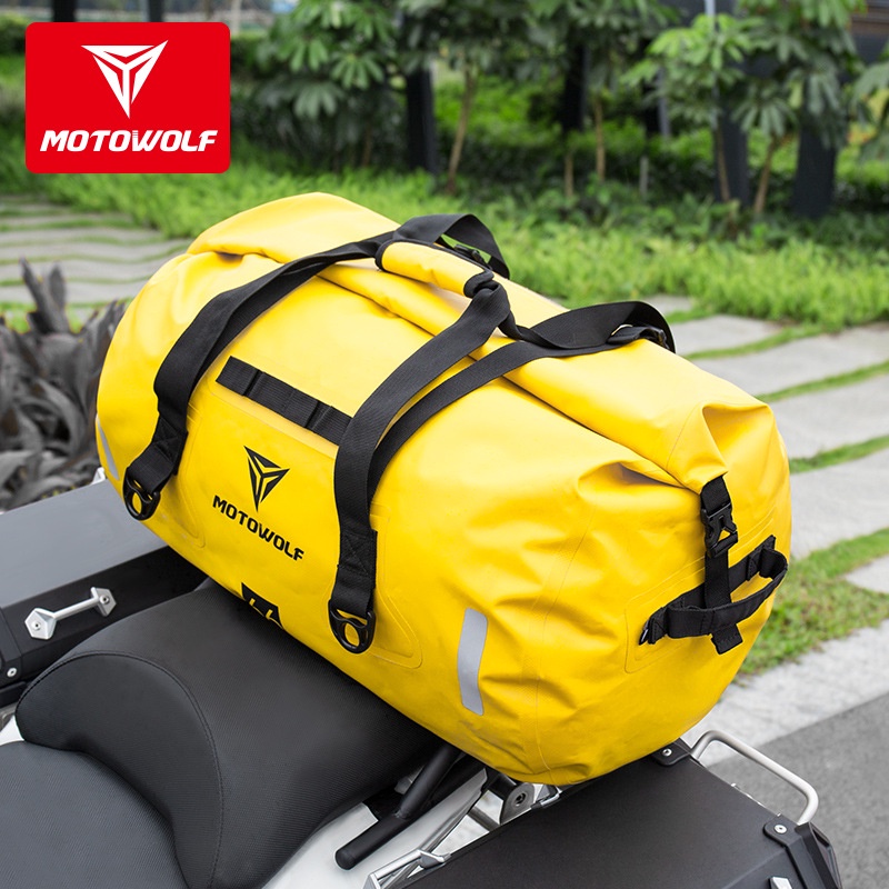 Túi Trống Chống Nước Du Lịch Thể Thao Phản Quang MOTOWOLF MDL0701 [Size 40L/60L]