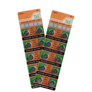 Vỉ Pin Hạt Nút 10 viên AG10