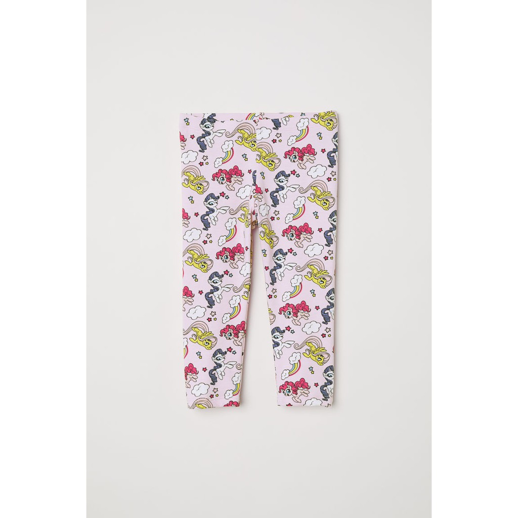 Quần legging lửng bé gái HM H&M size 4-5 tuổi fom bé_hàng xách tay Anh