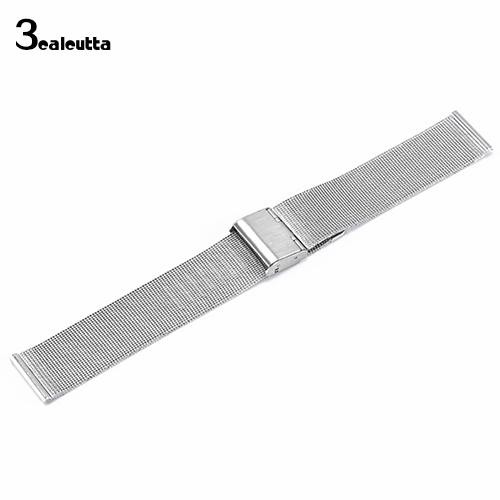Dây đeo đồng hồ chất liệu thép không gỉ thời trang 18 20 22 24 mm