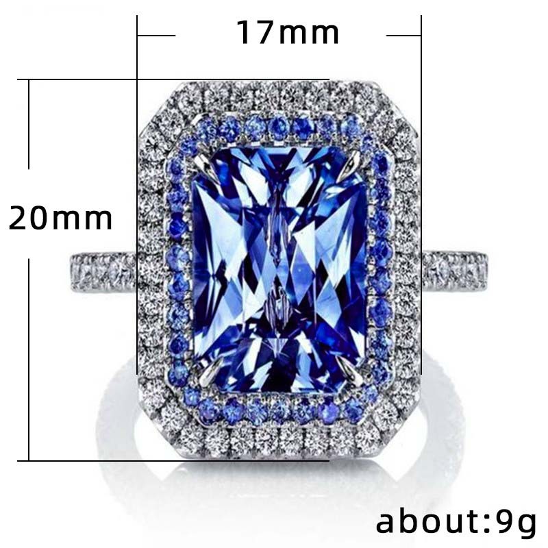 Nhẫn Cưới Hợp Kim Đính Đá Thời Trang Cho Nữ