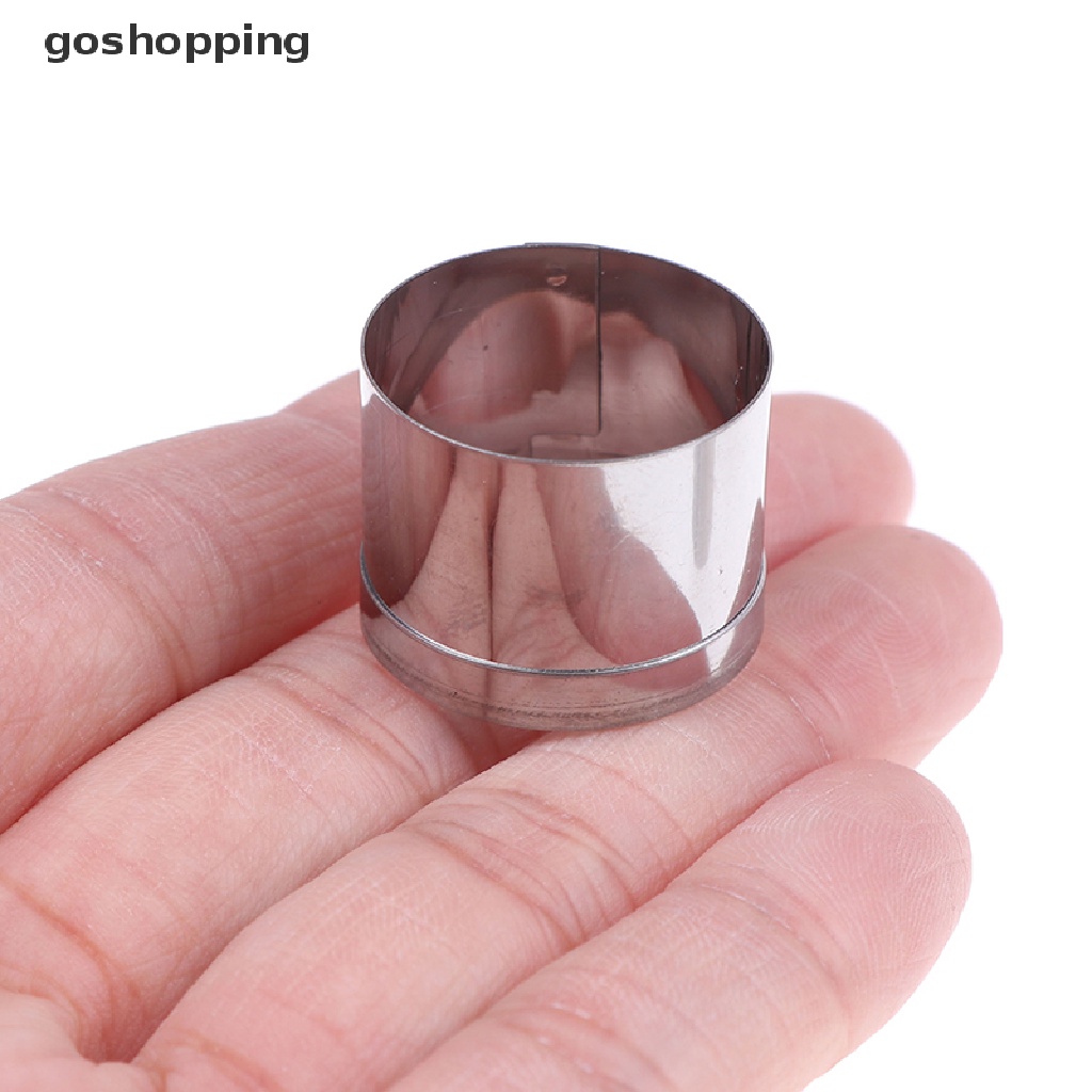 Bộ 5 Khuôn Cắt Đất Sét Tròn Bằng Gốm Polymer DIY