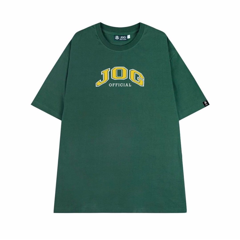 Áo Thun JOG Xanh Lá V2 Unisex Nam Nữ Form Rộng Cotton 100% Co Giãn 2 Chiều