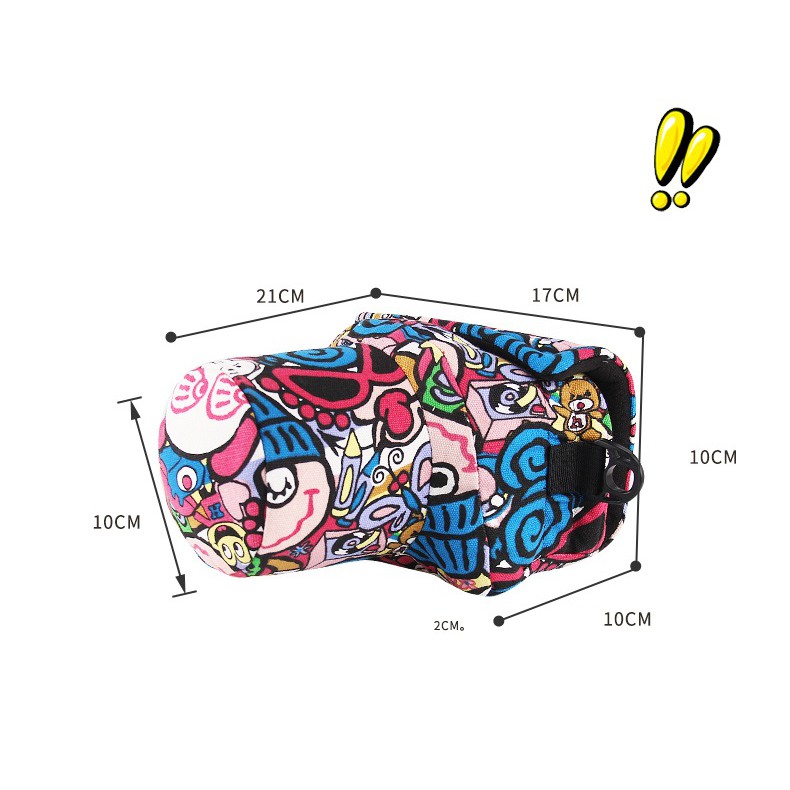 Túi đựng máy ảnh Canon Canon DSLR 77D 70D 80D 750D D3400 D5300 D7200 D810 dễ thương