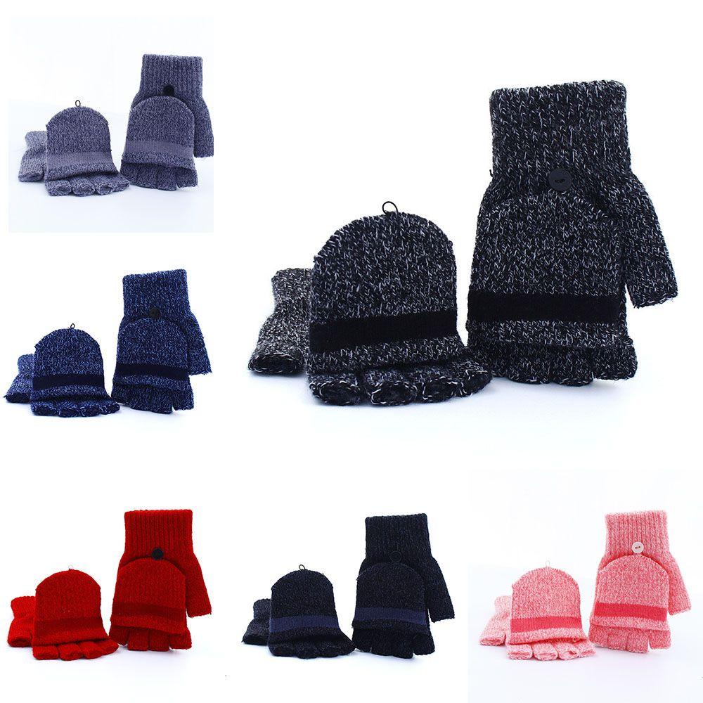 BSUNS Găng Tay Lật Thời Trang Mùa Đông