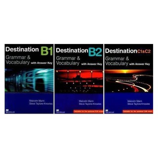 Sách - Combo 3 Cuốn Destination Grammar & Vocabulary B1, B2 Và C1&C2