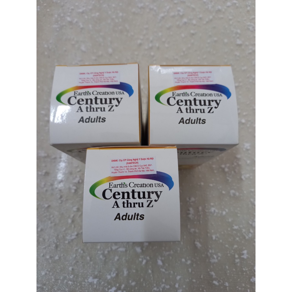 Viên uống bổ sung vitamin và khoáng chất CENTUZY Senior ( Nhập khẩu chính hãng MỸ) LỌ 60 viên