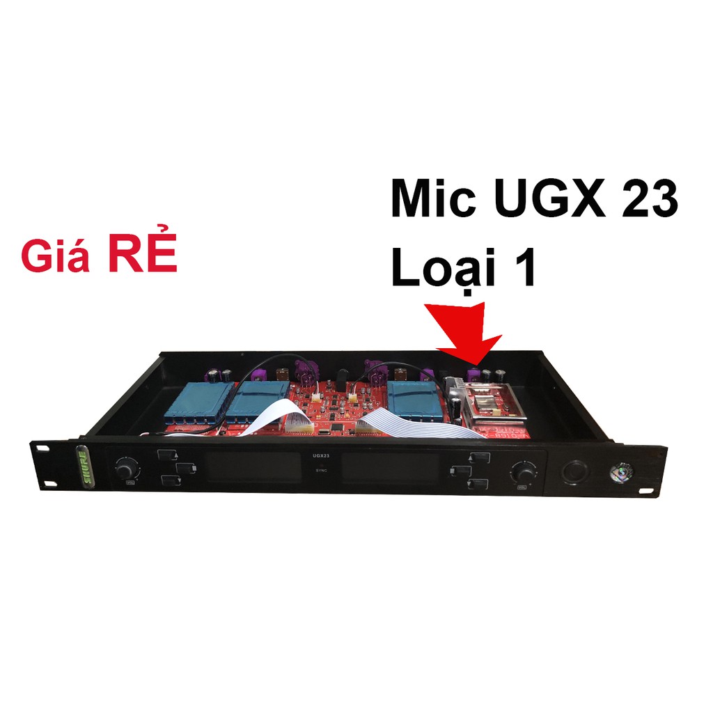 Mic Shure UGX23 Chuẩn Loại 1