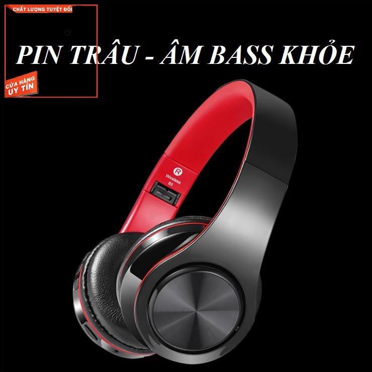 Giá rẻ Tai nghe Bluetooth chụp tai thể thao có micro B3 Pika shop