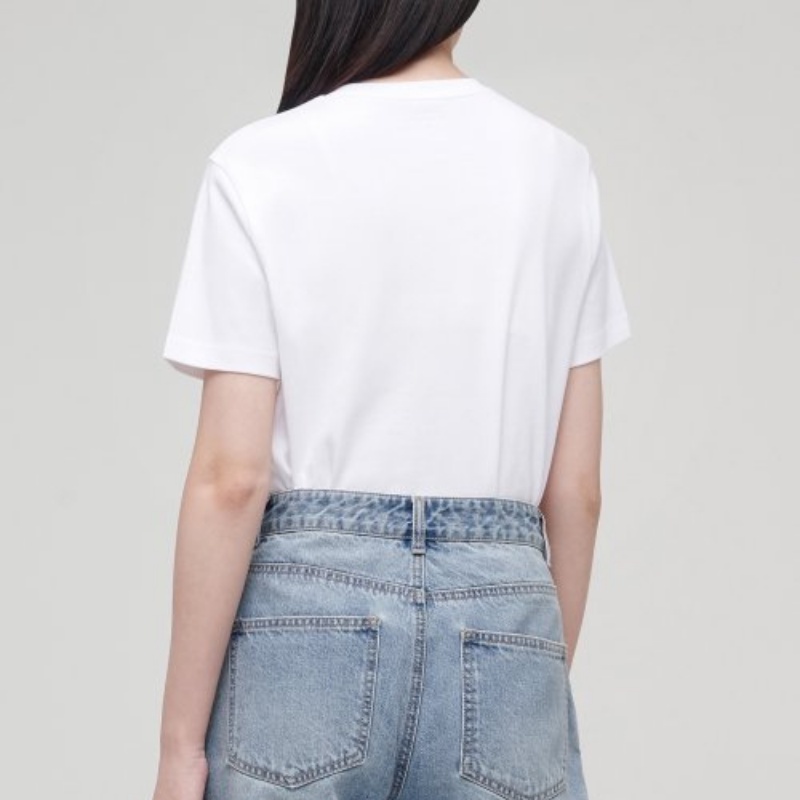 [Bán lỗ_Xin đánh giá] Áo thun cộc tay nam nữ màu trắng co dãn 4 chiều | BigBuy360 - bigbuy360.vn